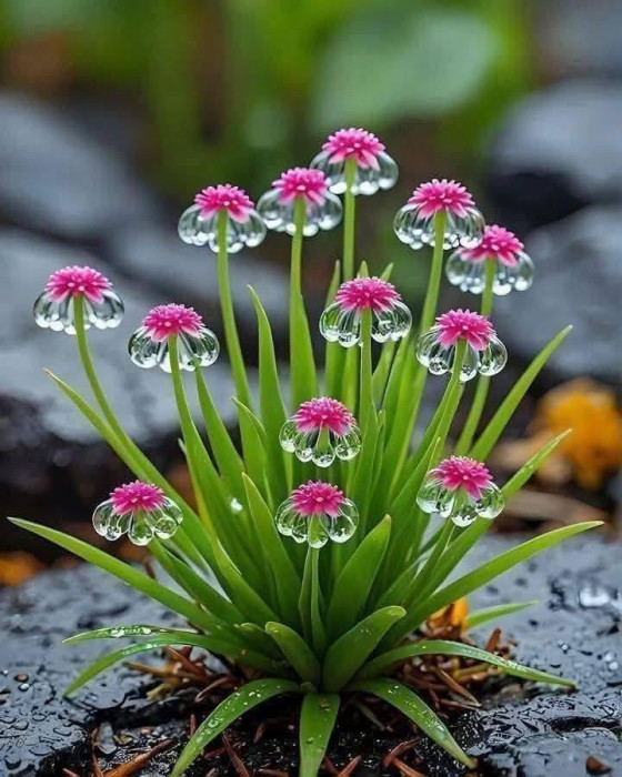 İskelet Çiçek, Kristal Çiçek, Diphylleia Grayi.