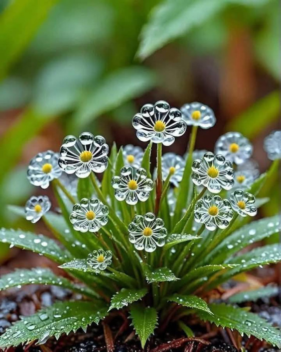 İskelet Çiçek, Kristal Çiçek, Diphylleia Grayi.