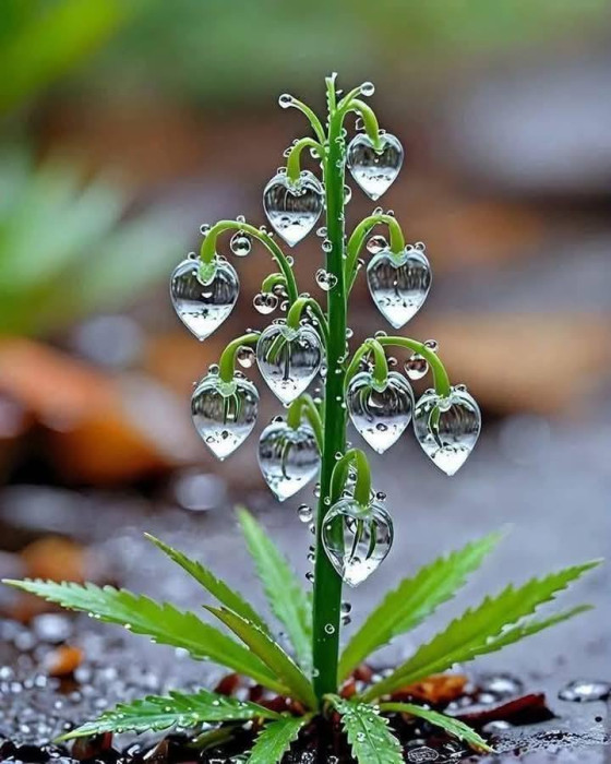 İskelet Çiçek, Kristal Çiçek, Diphylleia Grayi.