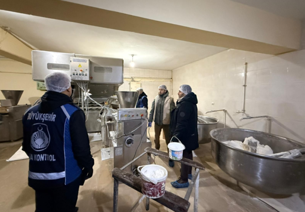 Van'da fırın ve unlu mam&uuml;l &uuml;retimi yapan iş yerlerine denetim ger&ccedil;ekleştirildi
