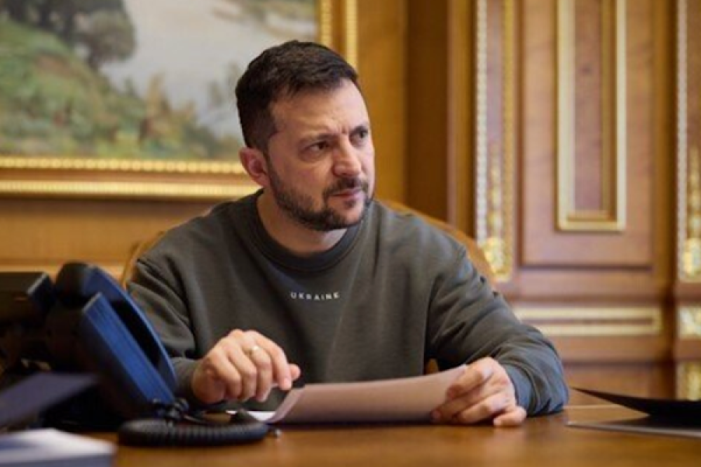 Zelenski: Ruslar, Kharkiv'de bir eve insansız hava aracıyla saldırdı