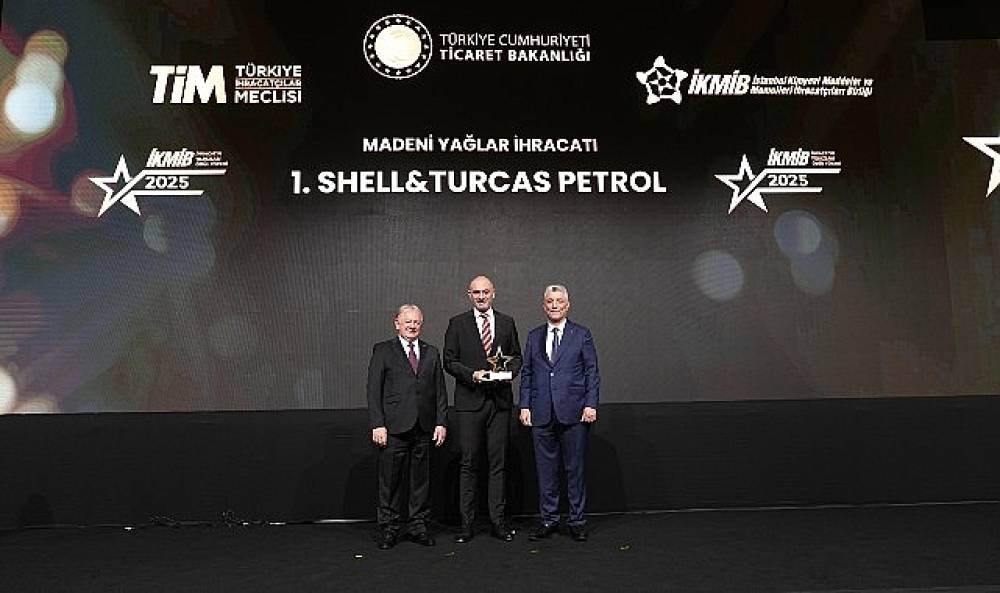 Shell&Turcas, Madeni Yağ İhracatında 10 Yıldır Zirvede