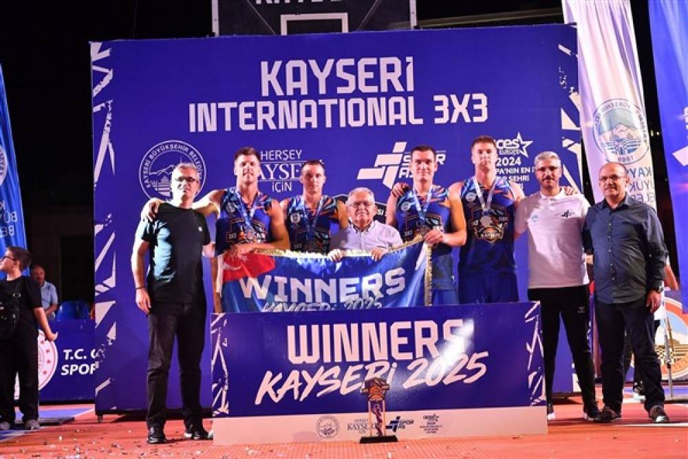 Lite Quest 3x3 Uluslararası Basketbol Turnuvası, Kayseri’de düzenlendi