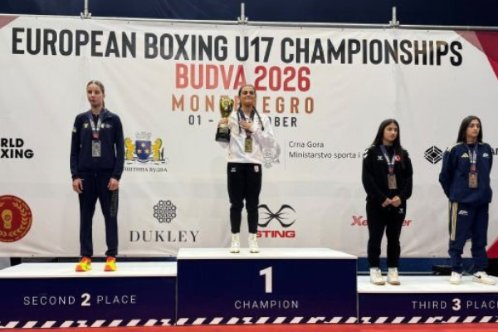 Sudem Temu&ccedil;in, Avrupa Boks Şampiyonası'nda bronz madalya kazandı