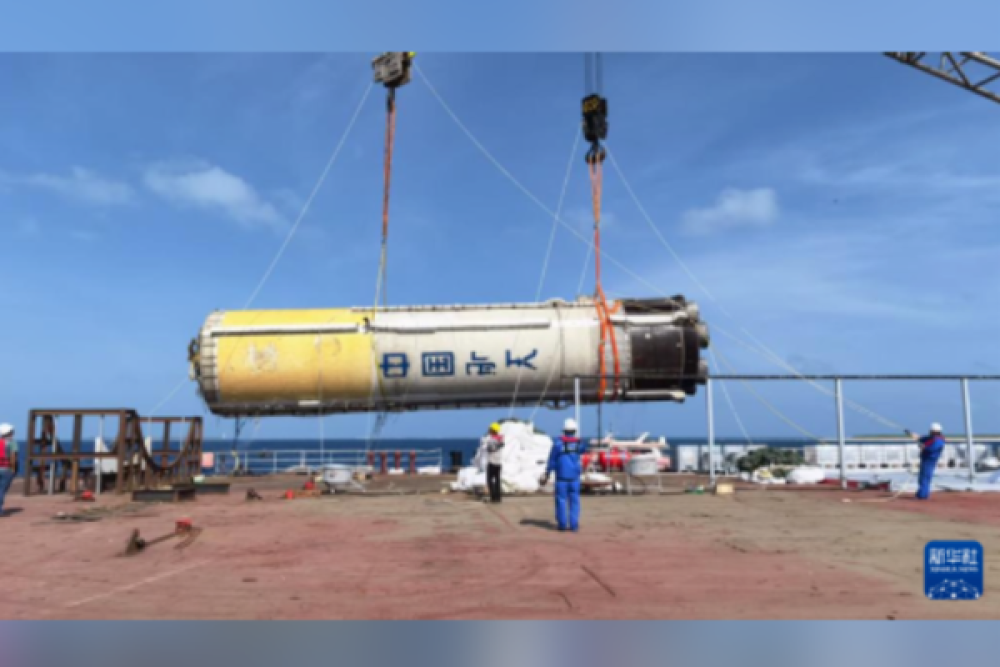 &Ccedil;in yeniden kullanılabilir roket teknolojisinde ilk geri d&ouml;n&uuml;ş&uuml;m&uuml; başardı