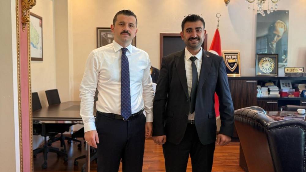 TİMBİR'den Kaymakam Coşkun'a veda ziyareti