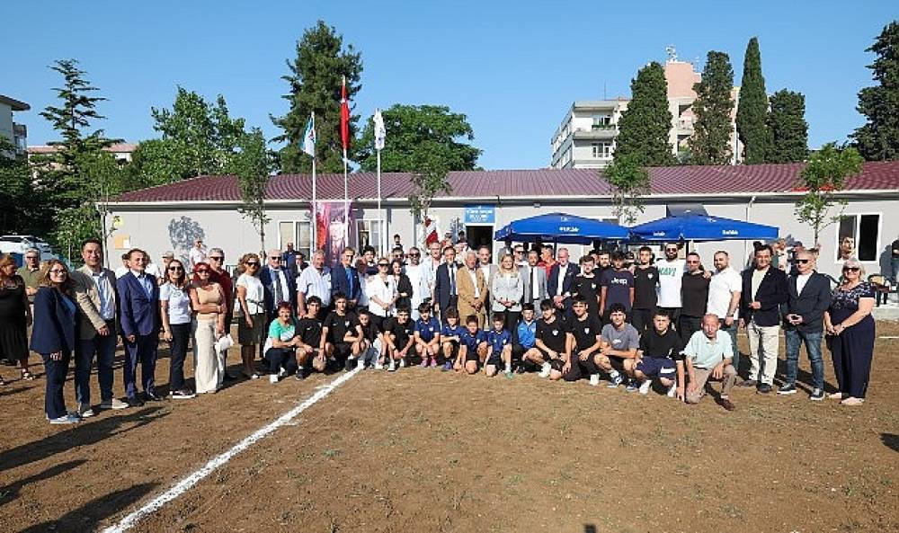 Türk Futboluna Yıldızlar Yetiştiren Yüce Spor'un Tesisi Yenilendi