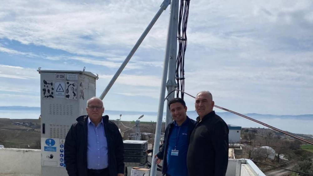 T&uuml;rk Telekom&rsquo;dan Samsat kırsalına baz istasyonu yatırımı 