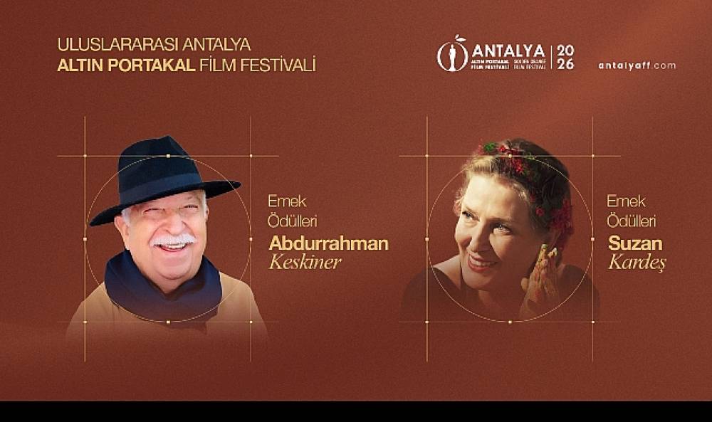 Altın Portakal'da Sinema Emek &Ouml;d&uuml;lleri Abdurrahman Keskiner ve Suzan Kardeş'e Verilecek!