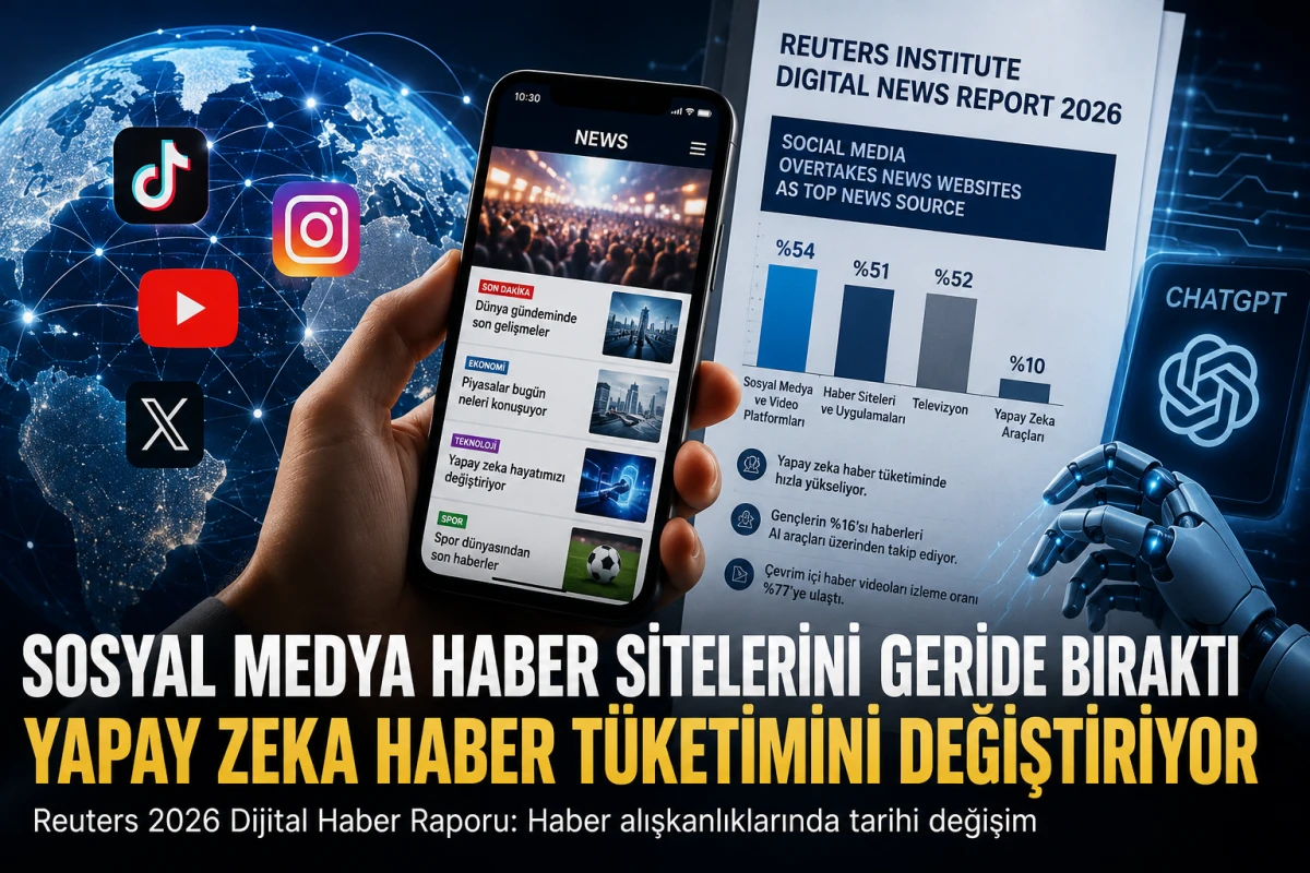 Sosyal Medya Haber Sitelerini Geride Bıraktı: Yapay Zek&acirc; Medyayı Değiştiriyor